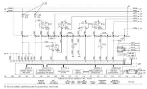 Схемы электрооборудования автобусов МАЗ 103 и МАЗ 107.