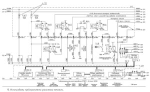 Схемы электрооборудования автобусов МАЗ 103 и МАЗ 107.