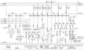 Схемы электрооборудования автобусов МАЗ 103 и МАЗ 107.