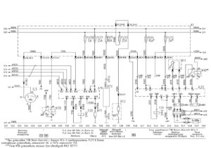 Схемы электрооборудования автобусов МАЗ 103 и МАЗ 107.