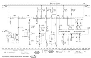 Схемы электрооборудования автобусов МАЗ 103 и МАЗ 107.