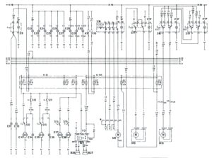 Схемы электрооборудования Mercedes-Benz MK.