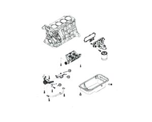 Система смазки двигателя Kia Bongo III, Hyundai Porter II.