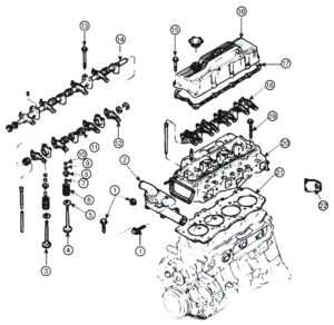 Двигатель Kia Bongo III, Hyundai Porter II. Разборка, сборка.