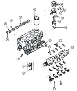 Двигатель Kia Bongo III, Hyundai Porter II. Разборка, сборка.