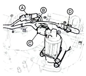 Система впуска воздуха и система выпуска отработавших газов Kia Bongo III, Hyundai Porter II.