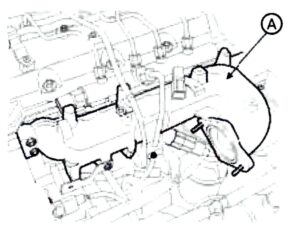 Система впуска воздуха и система выпуска отработавших газов Kia Bongo III, Hyundai Porter II.