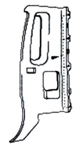 Кузов Kia Bongo III, Hyundai Porter II.
