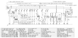 Схемы KING LONG XMQ 6900.