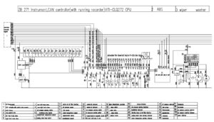 Схемы KING LONG XMQ 6127, -6129, -6130.