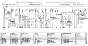 Схемы KING LONG XMQ 6127, -6129, -6130.